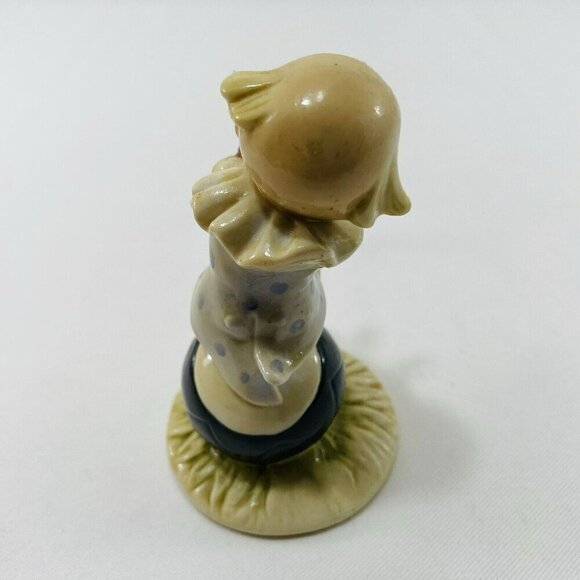 Vintage Lefton Clown Bozo Figurine Violin Musician Music Halloween Circus 05517 - Picture 8 of 12